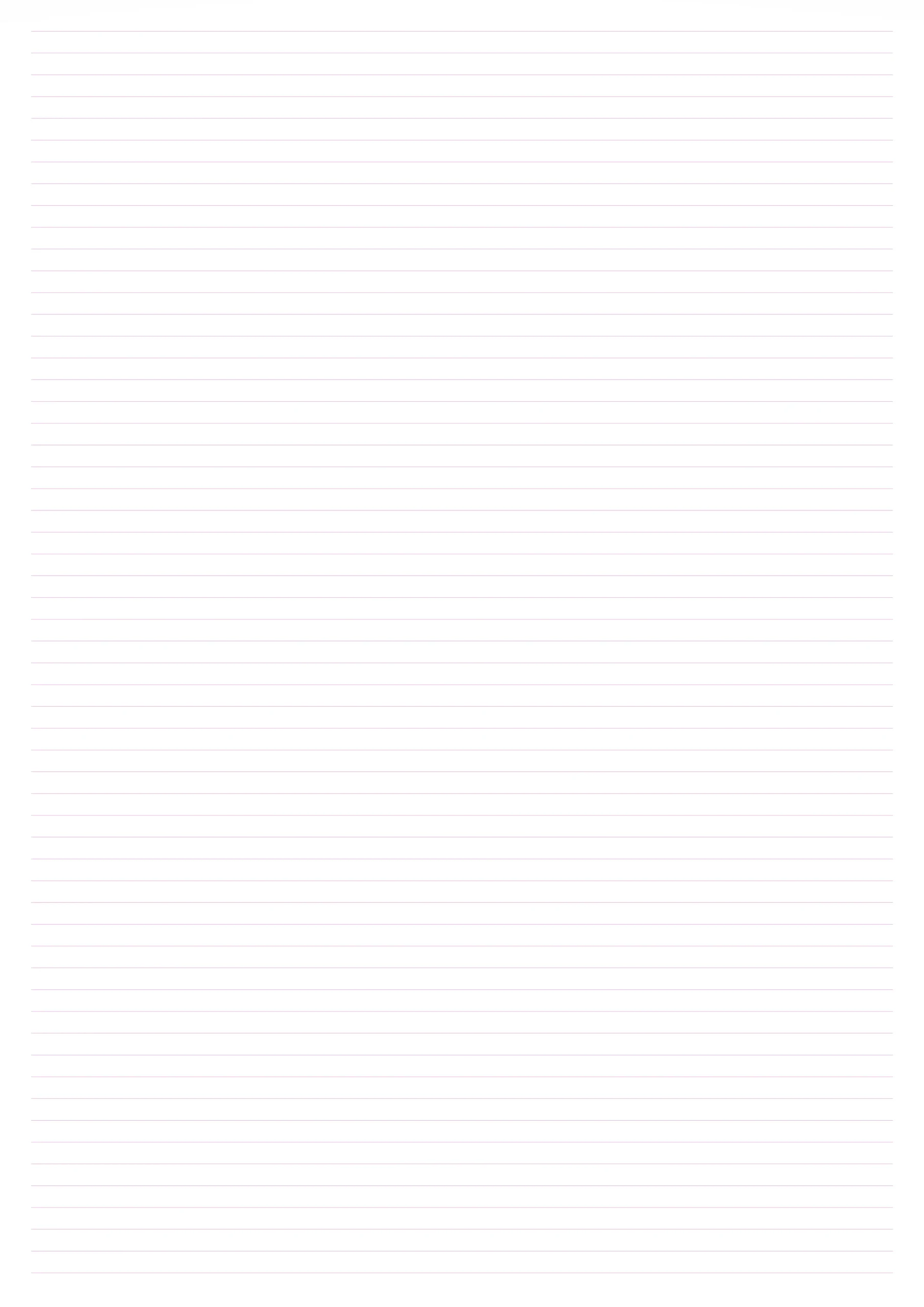 A3 size pink lined paper
