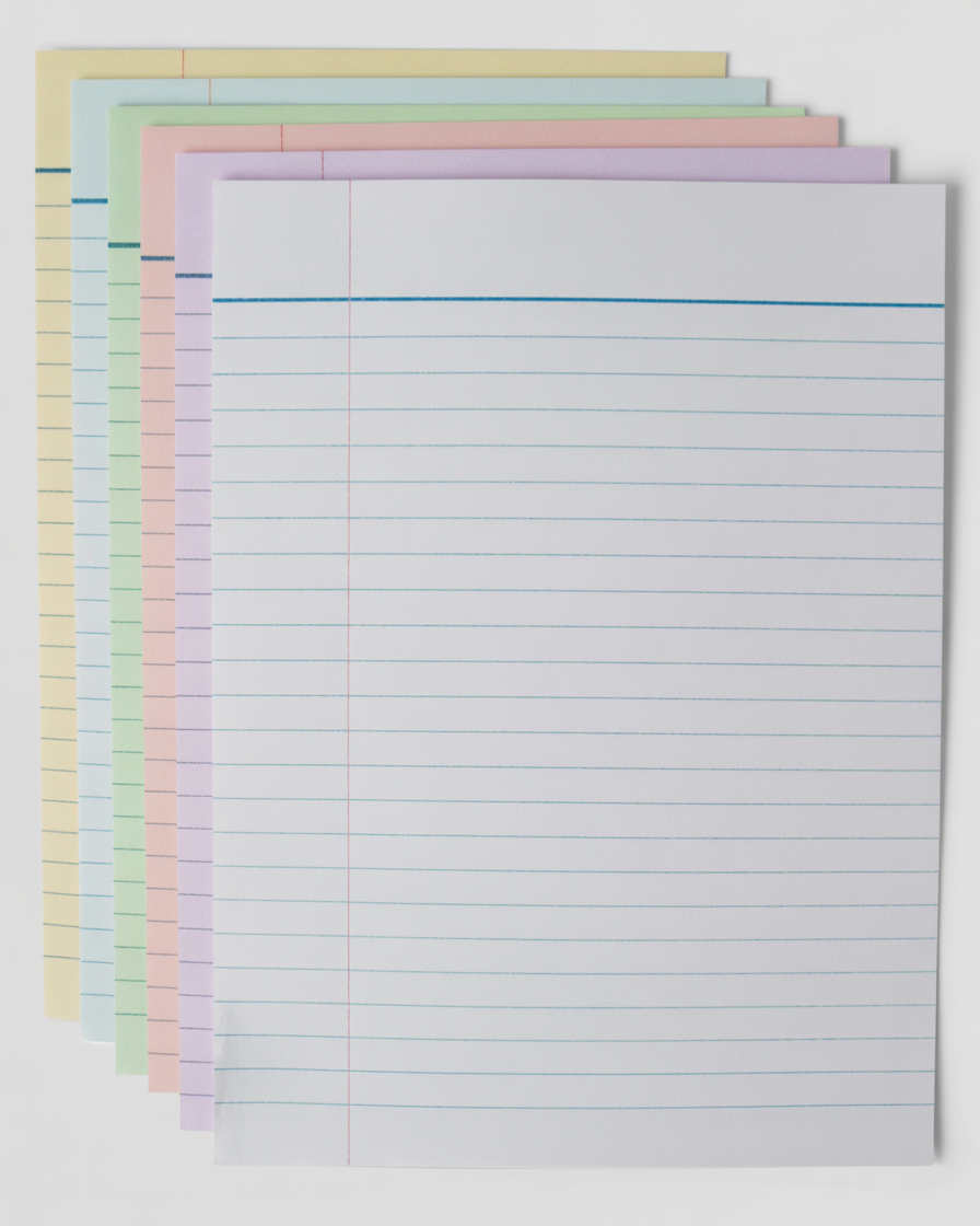 printables lined paper