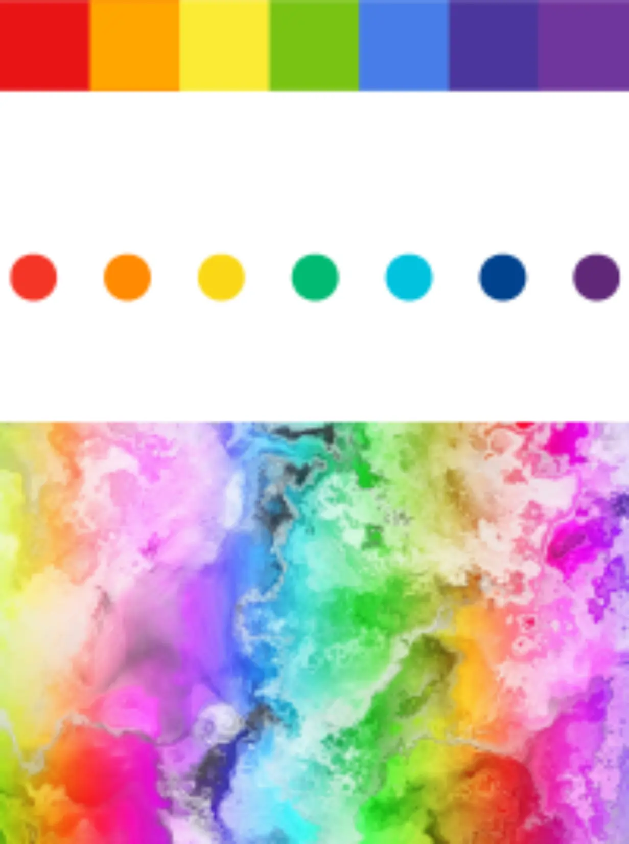 rainbow test page