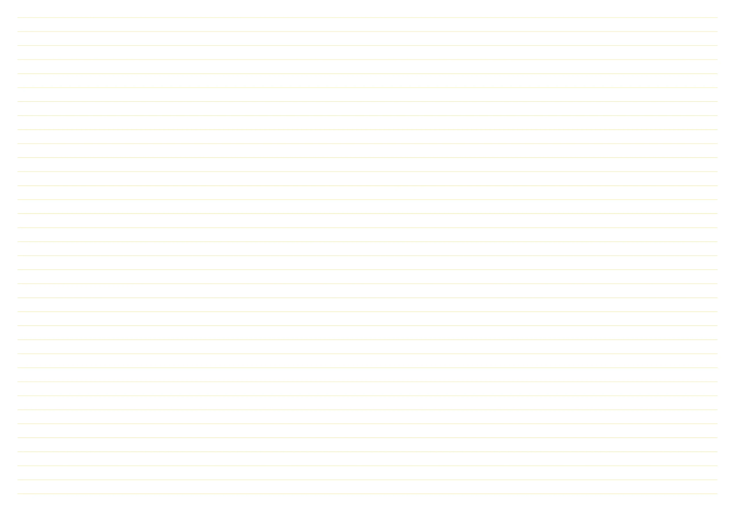 a3 yellow lined paper