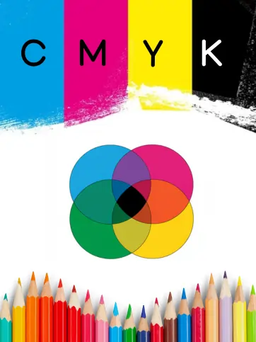 cmyk test print