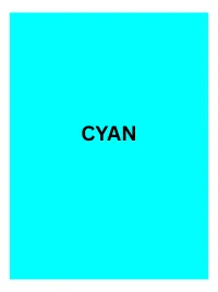 cyan color page