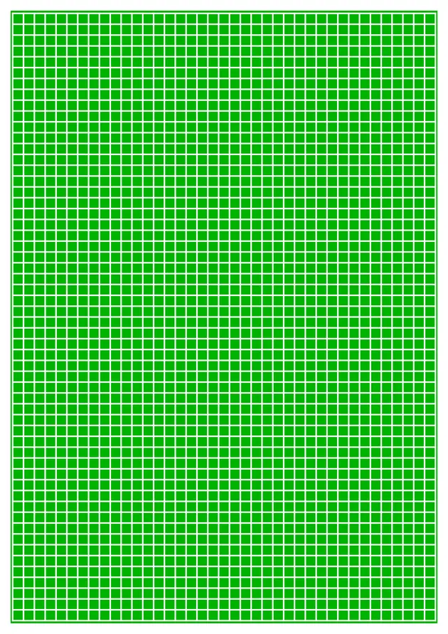green printable inverted graph paper 5 lines per inch