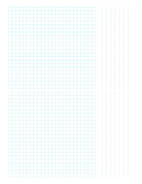 printable 2-up grid graph paper