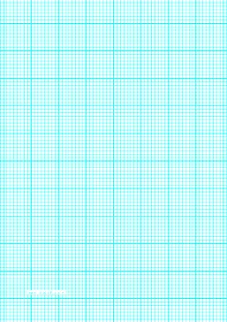 graph paper with eight lines per inch and heavy index lines on a4 sized paper