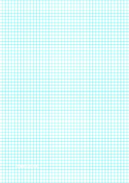 graph paper with five lines per inch a4 sized paper