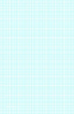 graph paper with five lines per inch on ledger-sized paper