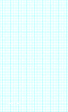 graph paper with four lines per inch and heavy index lines on legal-sized paper