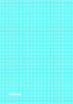 printable graph paper with lines every 1.25mm and heavy index lines on A4-sized paper