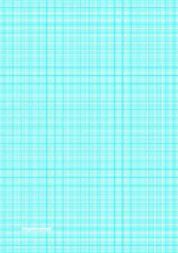 graph paper with lines every 2mm and heavy index lines on A4-sized paper