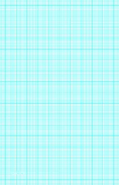 printable graph paper with nine lines per inch and heavy index lines on ledger-sized paper