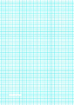 printable graph paper with one line per 5 millimeters and centimeter index lines on A4 paper