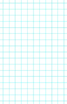 graph paper with one line per inch and heavy index lines on ledger-sized paper