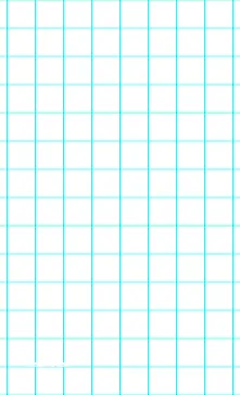 graph paper with one line per inch and heavy index lines on legal-sized paper