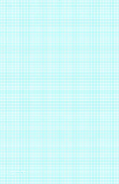 graph paper with seven lines per inch on ledger-sized paper