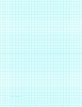 printable graph paper with six lines per inch on letter-sized paper