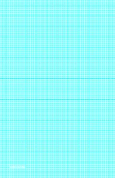 graph paper with sixteen lines per inch and heavy index lines on ledger-sized paper