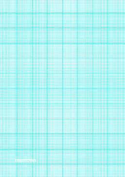 printable graph paper with ten lines per inch and heavy index lines on a4-sized paper