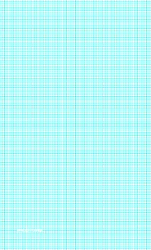 graph paper with ten lines per inch on legal-sized paper