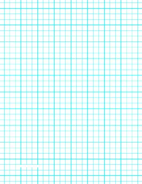printable graph paper with three lines per inch and heavy index lines on letter-sized paper
