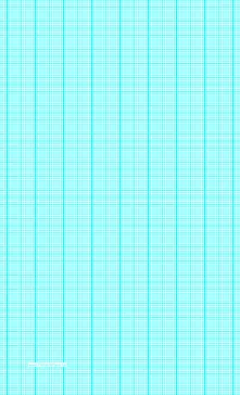 graph paper with twelve lines per inch and heavy index lines on legal-sized paper