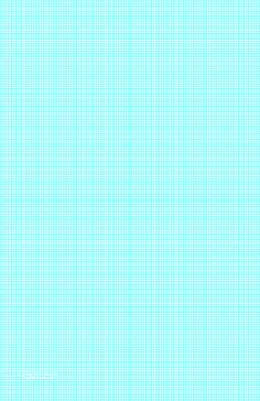 graph paper with twelve lines per inch on ledger-sized paper