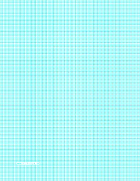 graph paper with twelve lines per inch on letter-sized paper