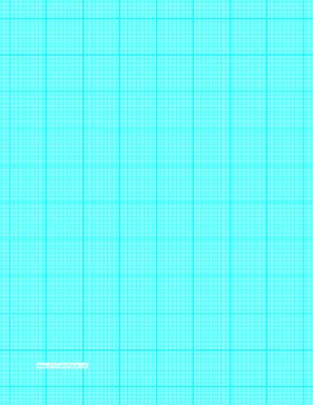 graph paper with twenty-four lines per inch and heavy index lines on letter-sized paper