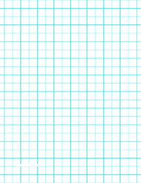 graph paper with two lines per inch and heavy index lines on letter-sized paper