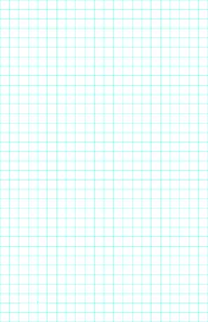 graph paper with two lines per inch on ledger-sized paper