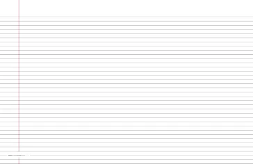printable lined paper college-ruled on ledger-sized paper in landscape orientation