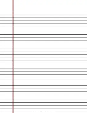 printable lined paper letter 1 line per 7mm