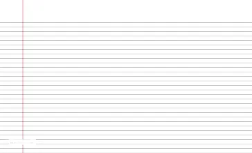printable lined paper narrow-ruled on legal-sized paper in landscape orientation