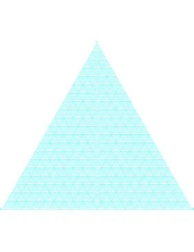 printable triangular coordinate paper