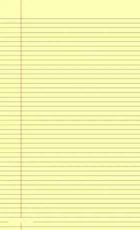 printable yellow legal lined portrait college