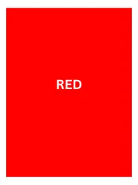 red color test page