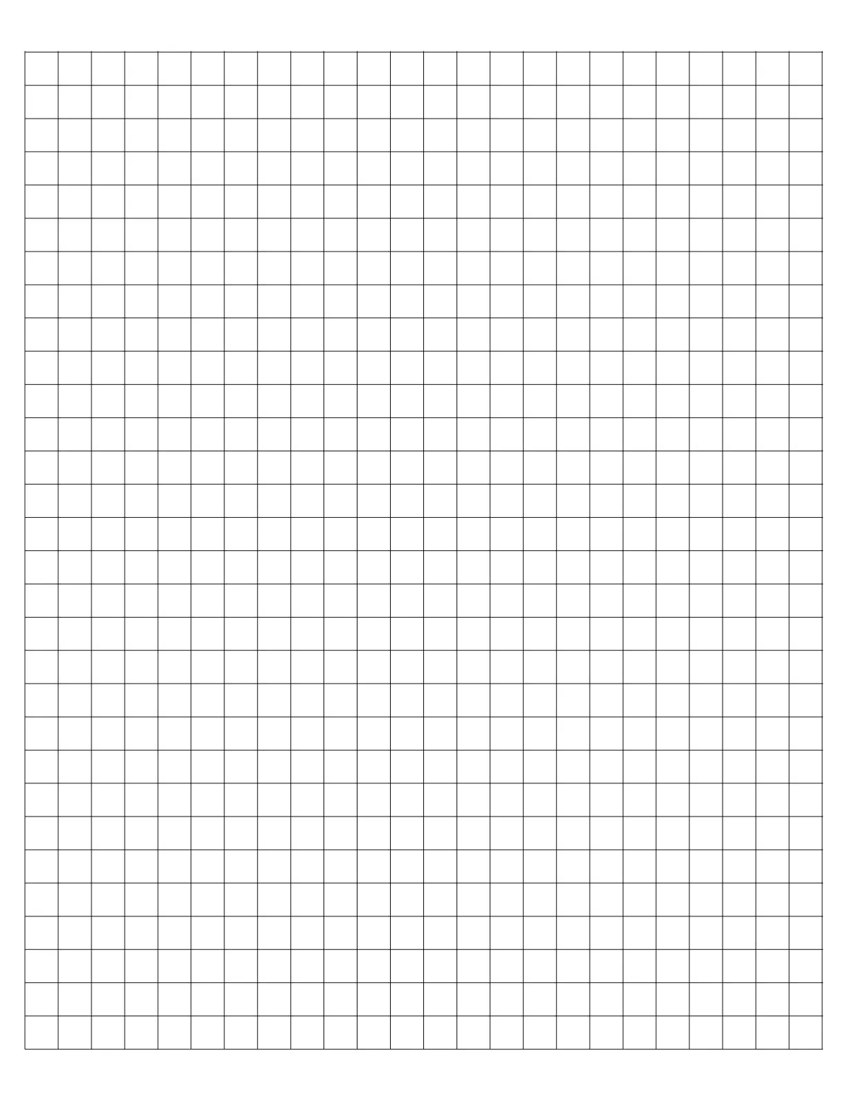 3 inch graph paper