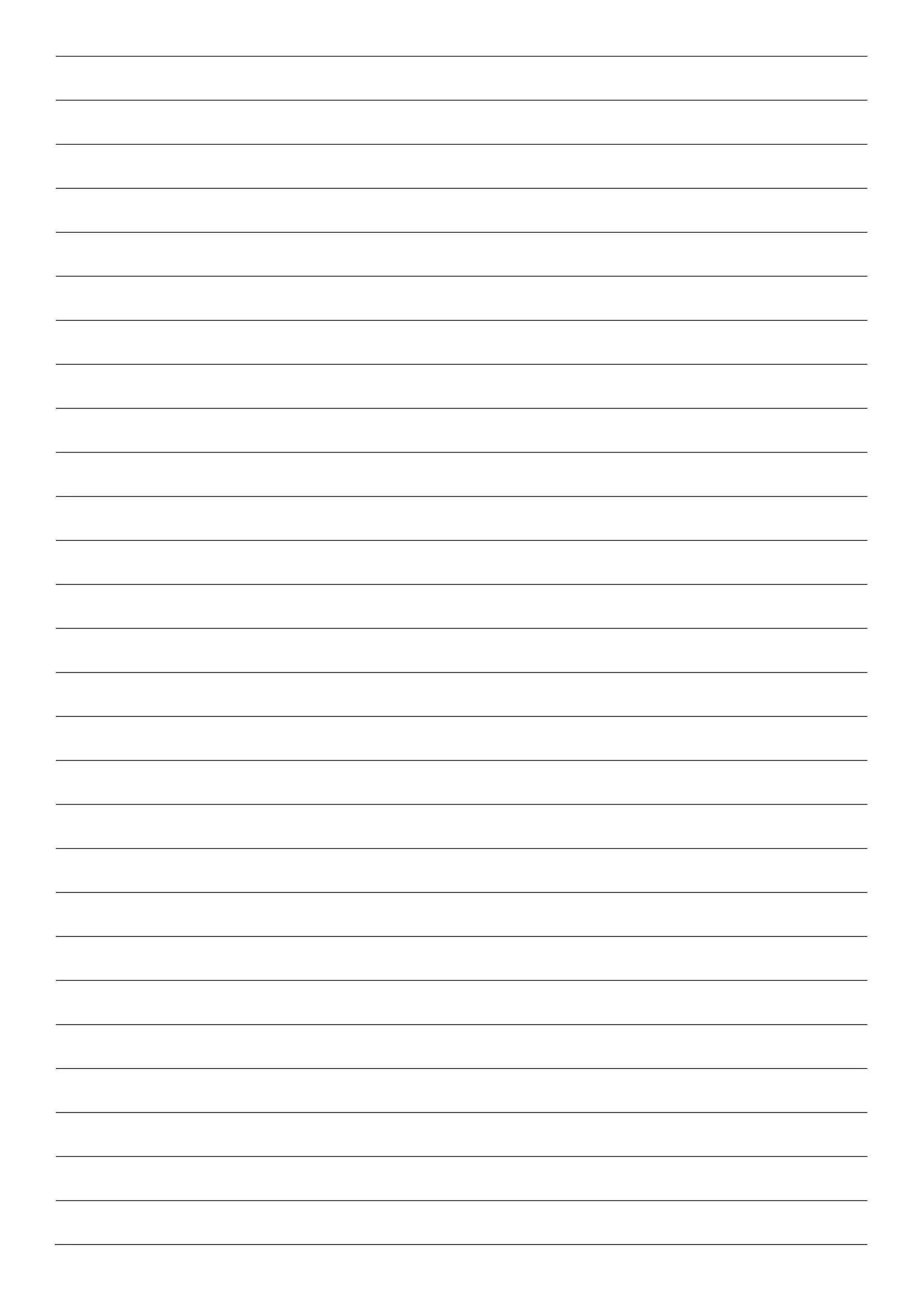 10 mm black lined paper