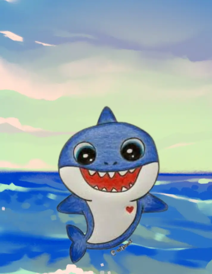baby shark coloring pages