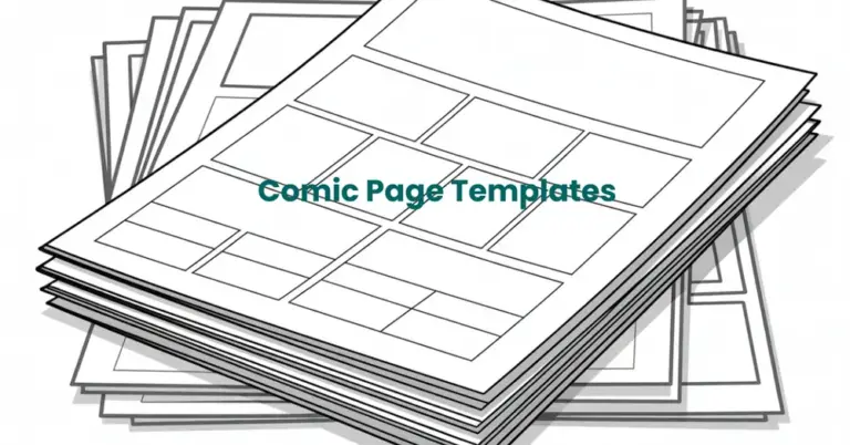 comic page templates feature image