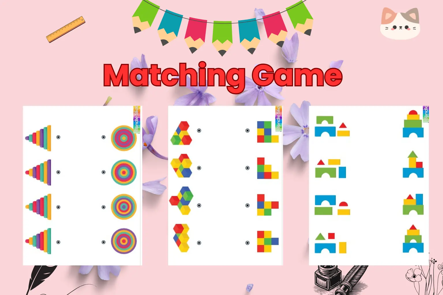 matching game template