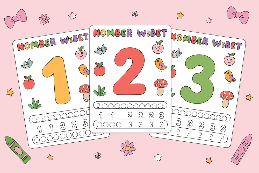 number worksheet for kids