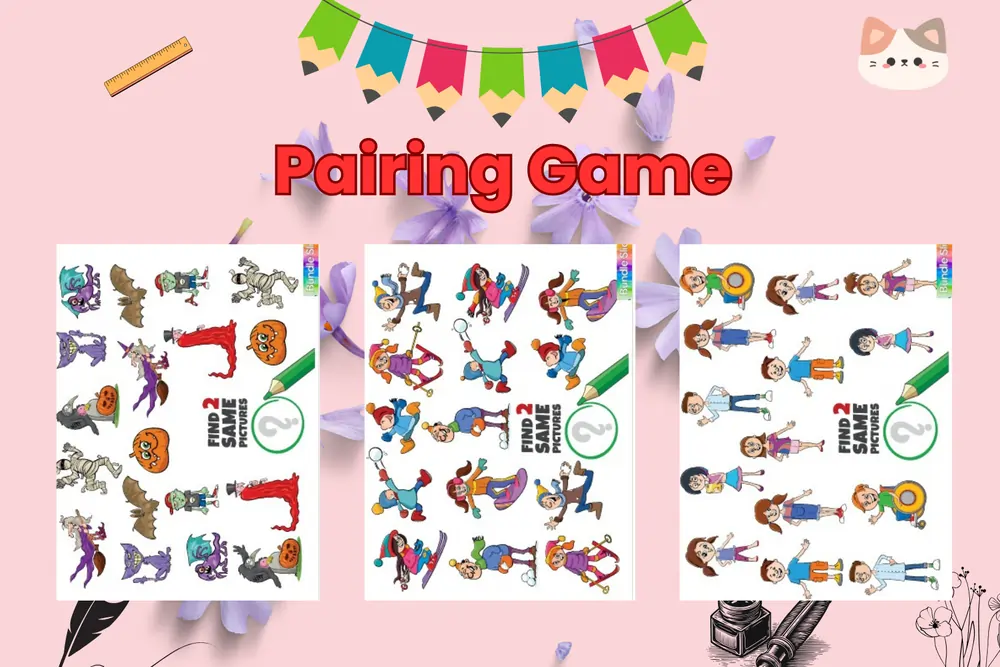 pairing game templates