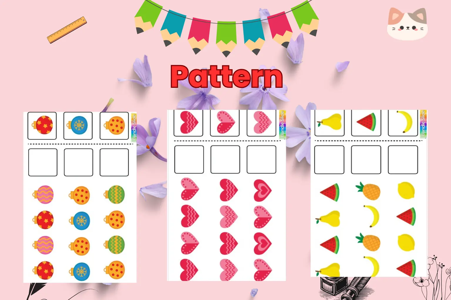 pattern worksheets