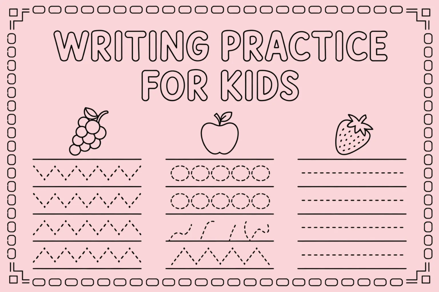 writing practice for kids