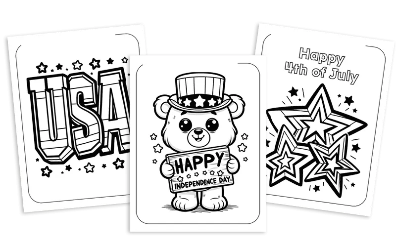 4th july coloring pages