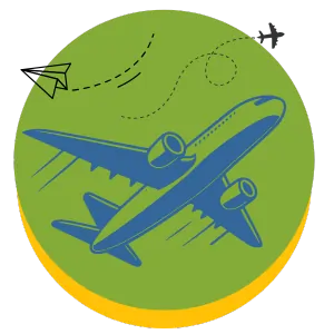 aeroplane coloring page icon