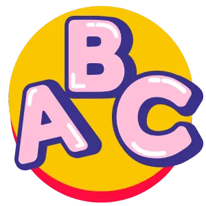 alphabets coloring page icon