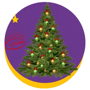 christmas coloring page icon