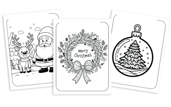 christmas coloring pages